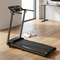 Folding Treadmills Walking Pad for Home Office, 2.5HP Treadmill with Incline Bluetooth Speaker 7.5MPH 265LBS Capacity Treadmill for Running