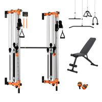 Folding Wall-Mounted Smith Machine