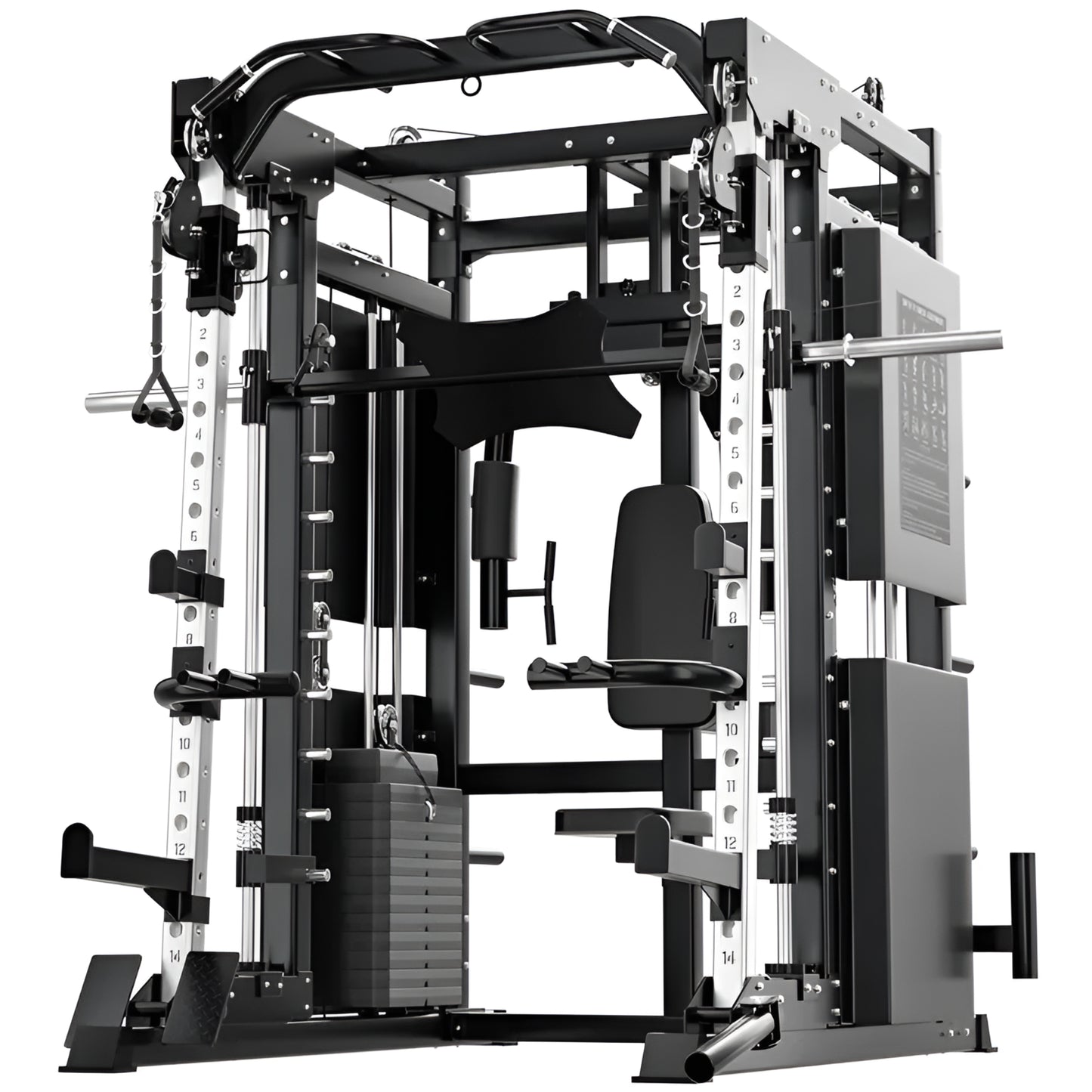 Professional Gym Smith Machine Set—Multi-Functional All-In-One Fitness Equipment, Suitable for Professional Gyms
